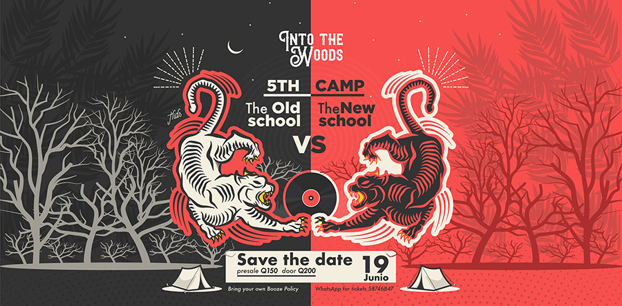 INTO THE WOODS 5th. Camp by Colors of Sound